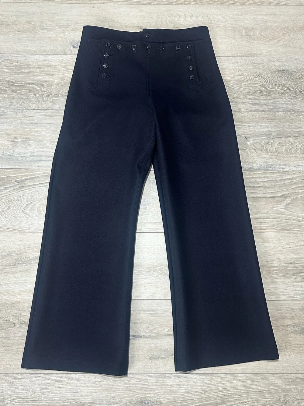 Vintage US Navy Crackerjack Dress Blues Uniform Set Wool Jumper Trousers 42R 35R
